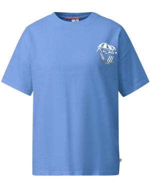 QS T-Shirt - Blau