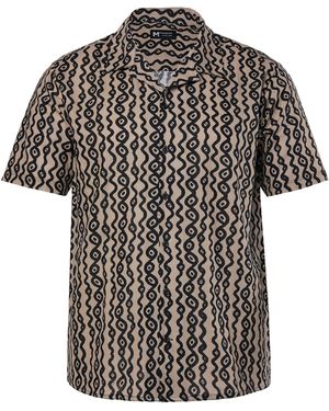 Men Plus Hemd - Schwarz
