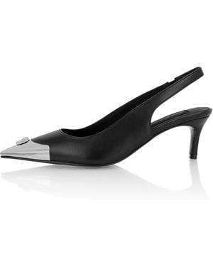 Philipp Plein Slingpumps Skull - Schwarz