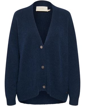 Karen By Simonsen Strickjacke Nora - Blau