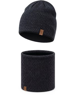 Vivience Mütze M7008 Kmpl - Schwarz