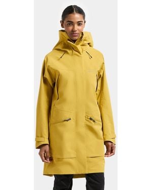 Didriksons Outdoormantel Ilma - Gelb
