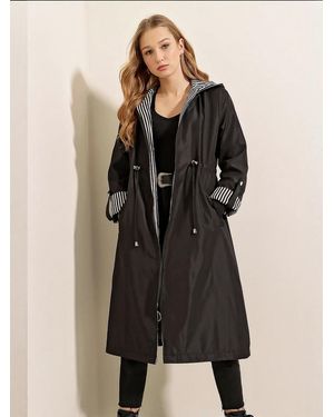 Bigdart Mantel - Schwarz