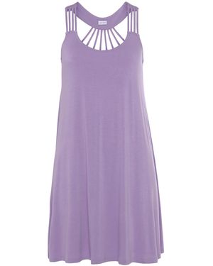 Lascana Strandkleid - Lila