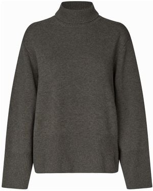Second Female Pullover Alpha - Grau