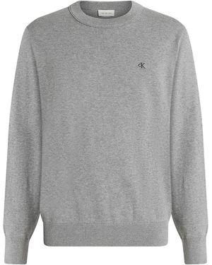 Calvin Klein Pullover Clsc - Grau