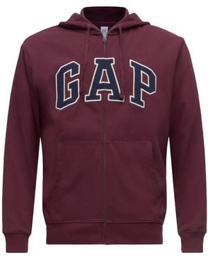 Gap Sweatjacke Heritage - Rot