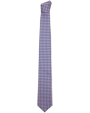 Mango Krawatte Flor - Blau