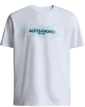 Alessandro Zavetti T-Shirt Vizari - Blau