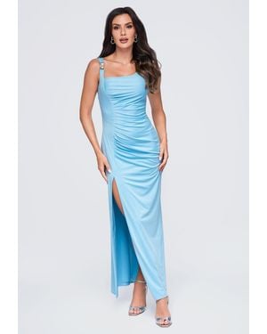 Ombre Abendkleid - Blau