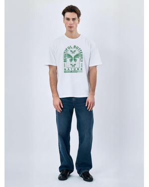 TeeShoppen T-Shirt T-Shirts - Weiß