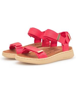 Woden Sandalen Line - Rot