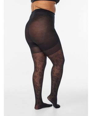Zizzi Strumpfhose - Schwarz
