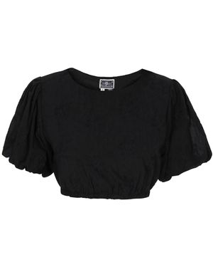 DreiMaster Maritim Bluse - Schwarz