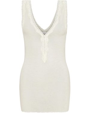 Seamless Basic Top - Weiß