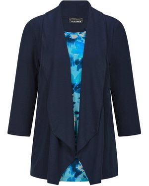 Goldner Shirt - Blau