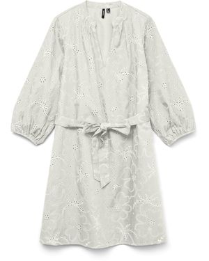 Vero Moda Kleid Vmdora - Weiß