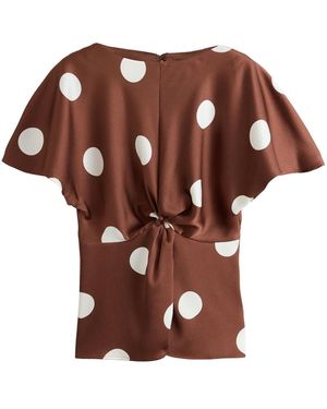 Next Bluse - Braun