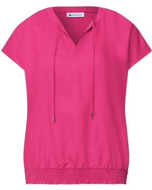 Street One Bluse - Pink