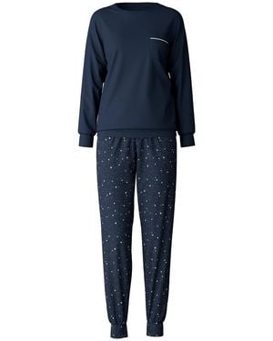 CALIDA Pyjama Sweet Dreams - Blau