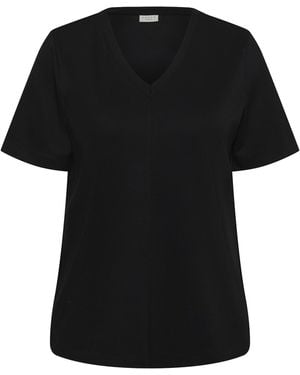 Kaffe T-Shirt Kcannia - Schwarz