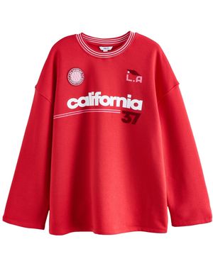 Next Sweatshirt - Rot