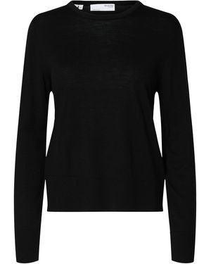 SELECTED Pullover Slfthea - Schwarz