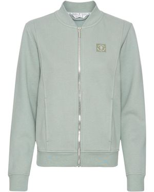 Delmao Sweatjacke - Grün