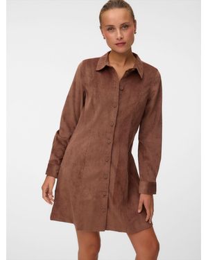 Vero Moda Kleid Vmsanne - Braun
