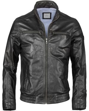 Bugatti Lederjacke Busascha - Schwarz
