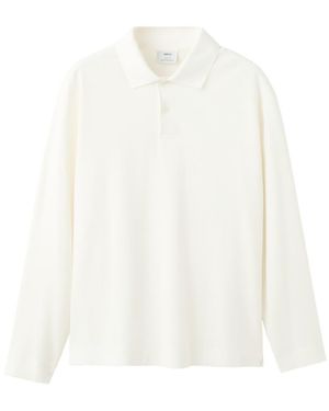 Mango Poloshirt Garethp - Weiß