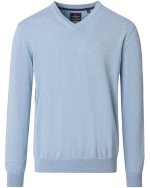 CASA MODA Pullover Basic - Blau