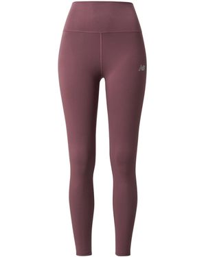 New Balance Sporthose - Lila