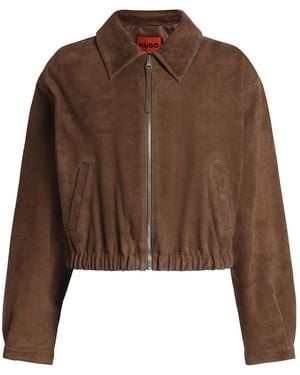 HUGO Jacke Liph - Braun