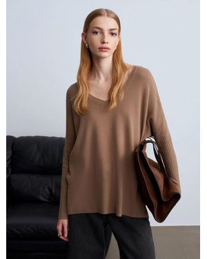 Dilvin Pullover Pullover - Braun