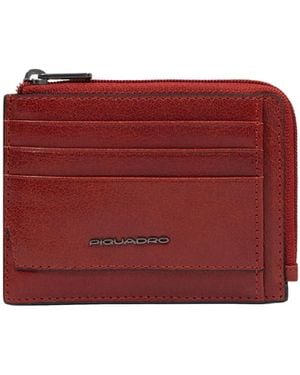 Piquadro Portemonnaie - Rot
