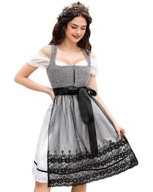 efashion Dirndl - Grau