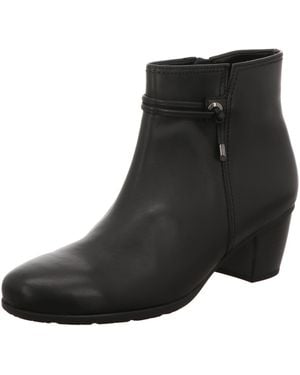 Gabor Ankle Boots Klassische Stiefelette Damen 8029.01.002 Glattleder - Schwarz