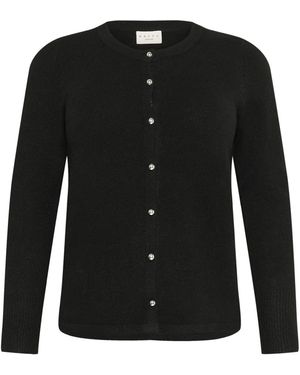 Kaffe Strickjacke Kcniela - Schwarz