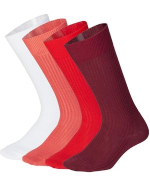DillySocks Socken Ribbed Just - Rot