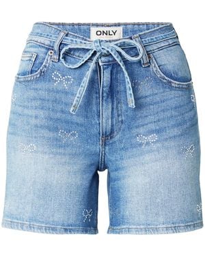 ONLY Shorts Onlgianna - Blau