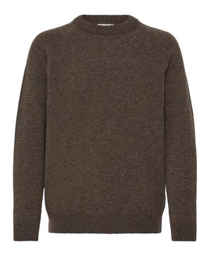 Solid Pullover Sdsantos - Braun