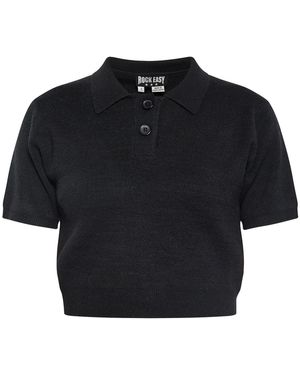 ROCKEASY Top - Schwarz