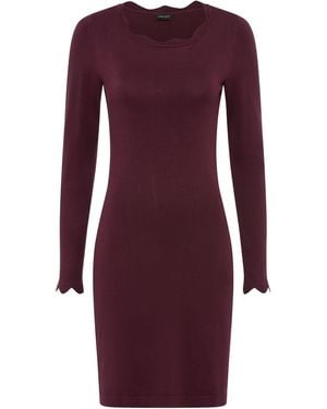 Laura Scott Strickkleid - Lila
