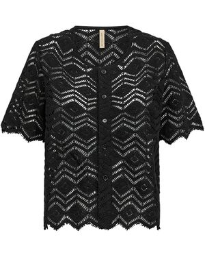 Soya Concept Strickjacke Rusla - Schwarz
