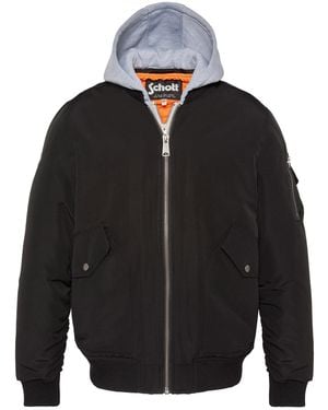 Schott Nyc Übergangsjacke - Schwarz