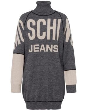 Moschino Strickkleid - Grau