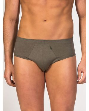Zd - Zero Defects Slip Mercurio Soy Fiber - Grau