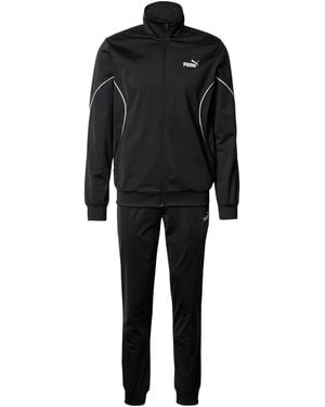 PUMA Sportanzug Poly Piping - Schwarz
