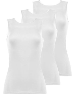 NINA VON C Unterhemd Fine Cotton - Weiß